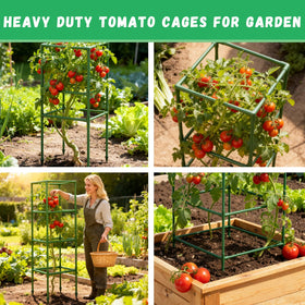 Riare versatile garden support for tomatoes, cucumbers, and peppers.
