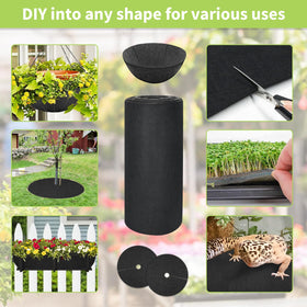 Riare easy-clean and reuse of planter liner after use