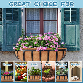 Riare eco-friendly renewable compostable liner for sustainable gardening.
