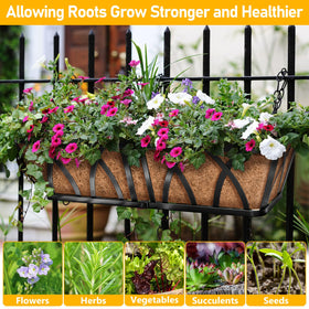 Riare garden-wall-liner-pack emphasizes natural aesthetic and eco-friendly material.
