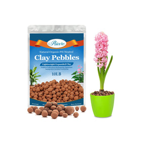 Riare leca pebbles 4-16mm pack for versatile drainage in pots.