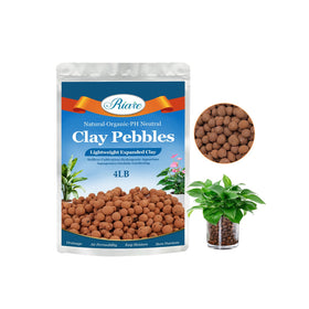 Riare Leca pebbles pack contents show a lightweight grow medium for hydroponics