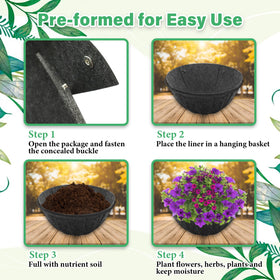 Riare multi-season fabric liner ready for year-round use.