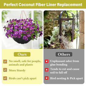 Riare breathable liner improves root oxygen and soil moisture retention.