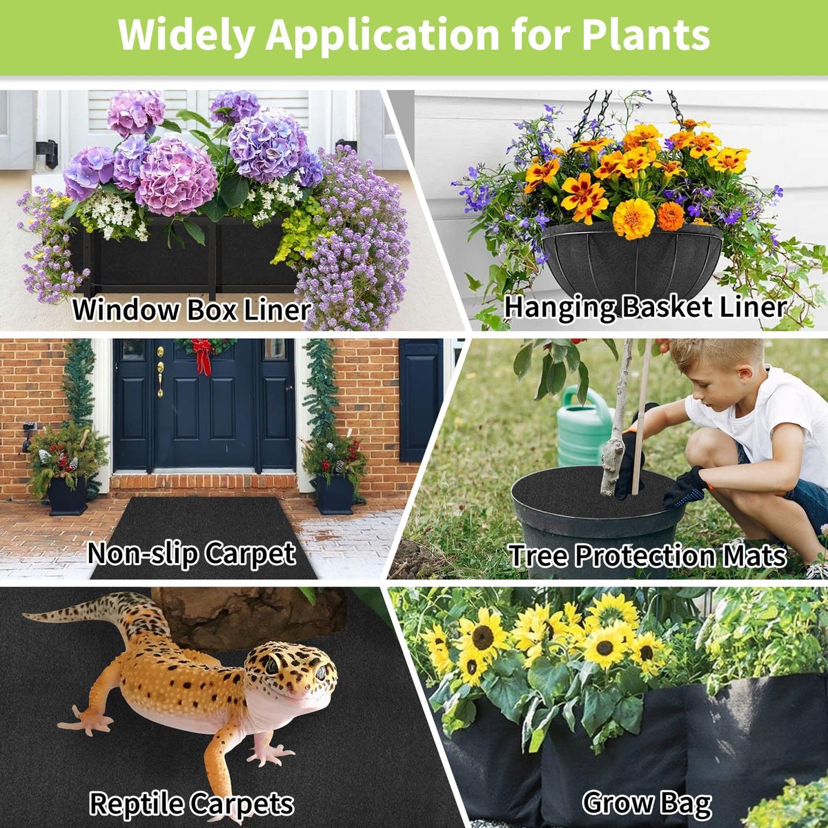Riare liner suitable for planters baskets and garden containers