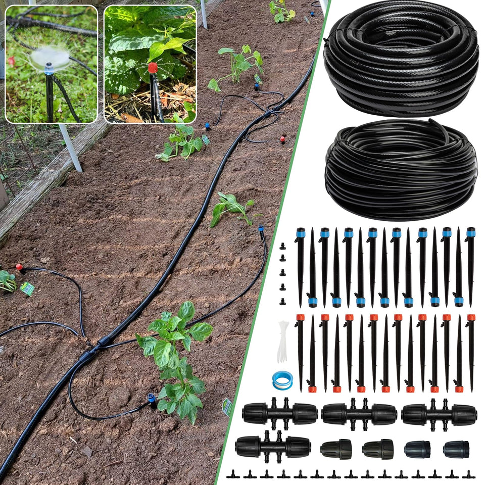 Riboud 240ft irrigation main tubing, durable main line for reliable garden watering