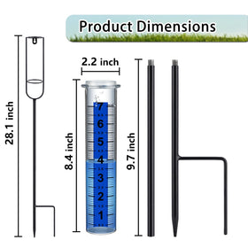 Blue readout strip on Ricihene gauge for reduced glare readings