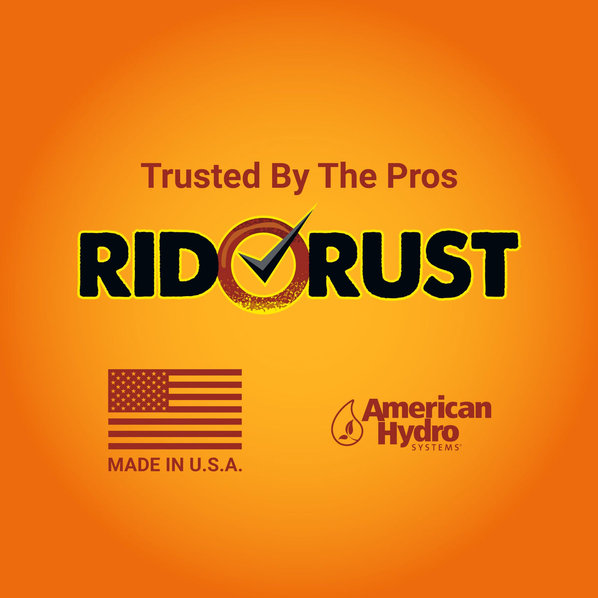 Rid O' Rust pour stream demonstrates easy application.