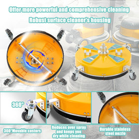RIDGE WASHER heat tolerance up to 158°F for hot water cleaning