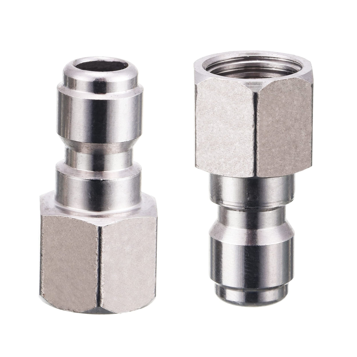 RIDGE WASHER 2-pack quick connect fittings ready for tools.