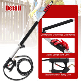 RIDGE WASHER 3-adapters ensure compatibility with many pressure washers.