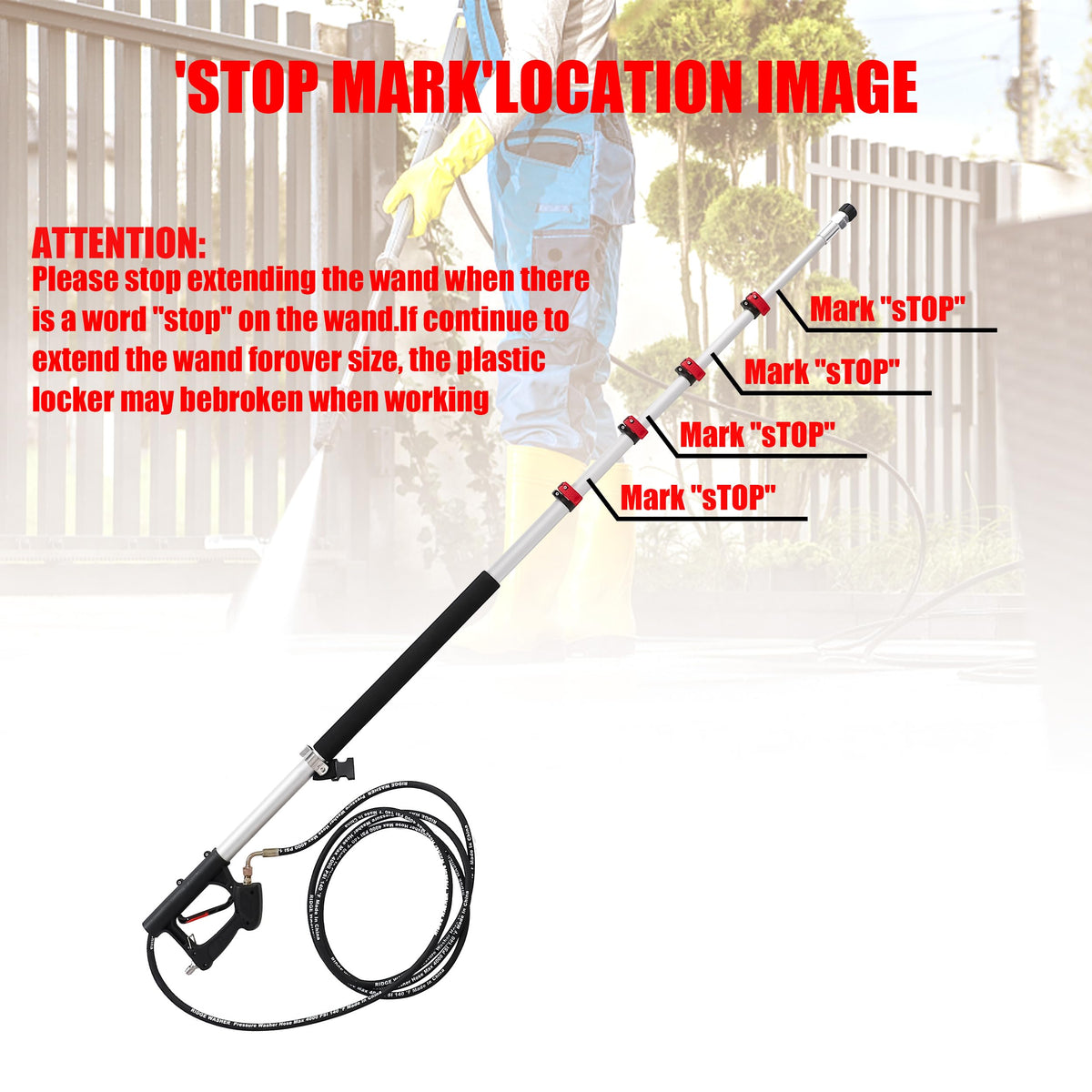RIDGE WASHER 7-nozzle-tips provide versatile spray options for surfaces.