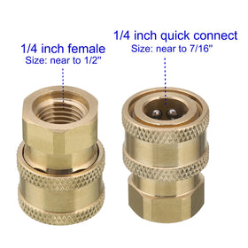 RIDGE WASHER ball-lock brass fitting provides secure, leak-free connections during heavy cleaning tasks.