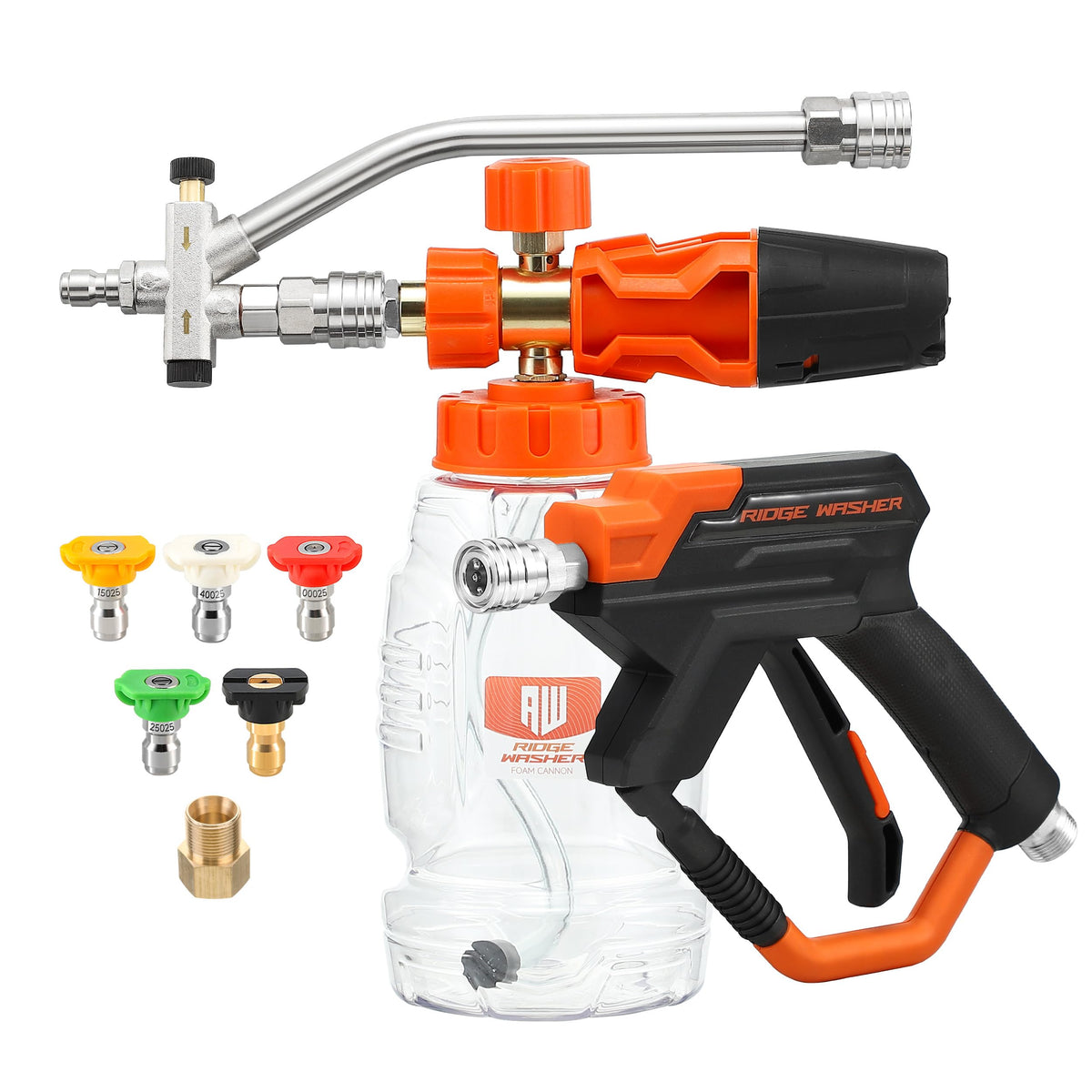 RIDGE WASHER power washer accessory for detailed vehicle washing.