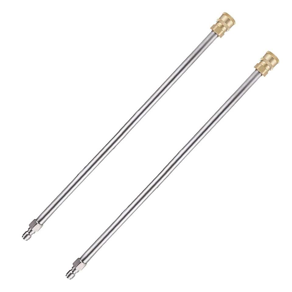 RIDGE WASHER extension wand 17 inch stainless steel, ideal for reach and durability during tough cleaning.