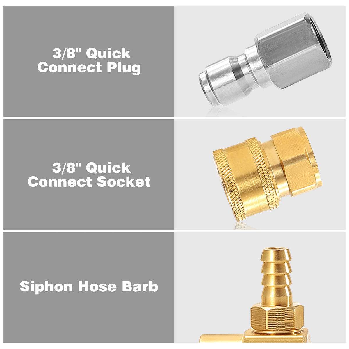 RIDGE WASHER injector hose with flow illustration shows stable performance.