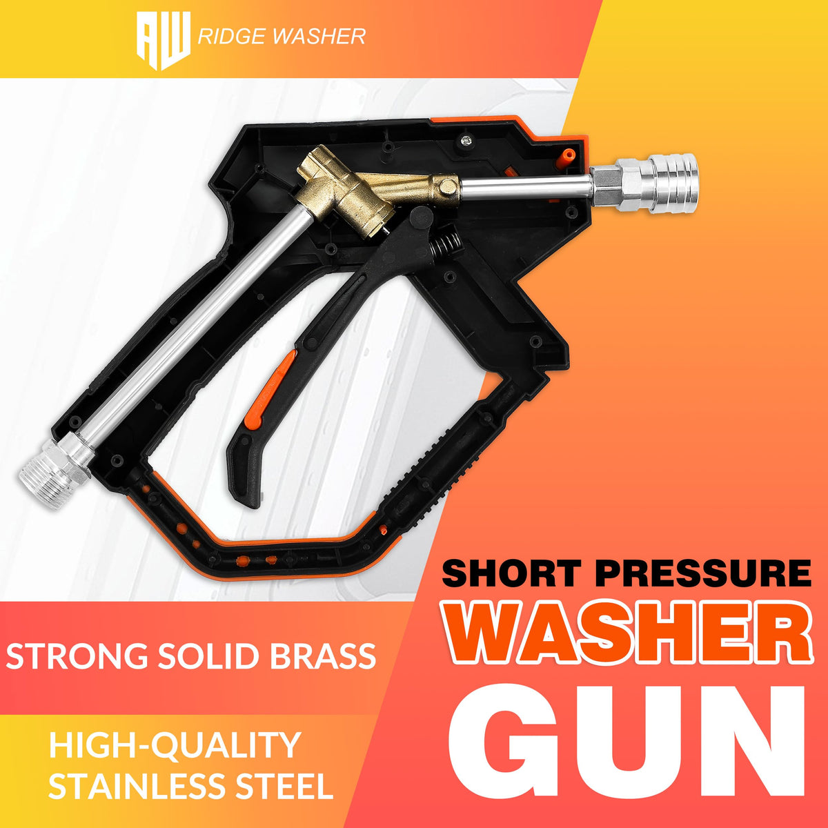 RIDGE WASHER compatible with M22 fittings for flexible connections.
