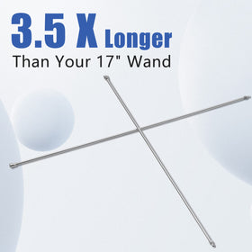 RIDGE WASHER ideal for outdoor cleaning with extended reach