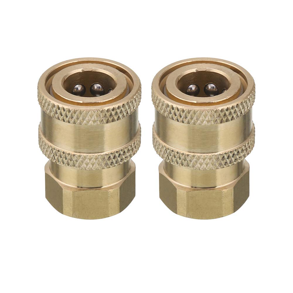 RIDGE WASHER 5000 PSI rated coupling keeps pressure washer operations stable and efficient.