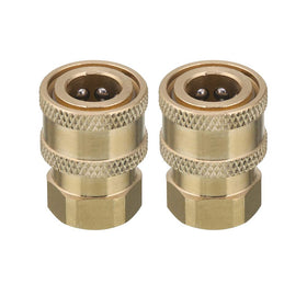 RIDGE WASHER 5000 PSI rated coupling keeps pressure washer operations stable and efficient.