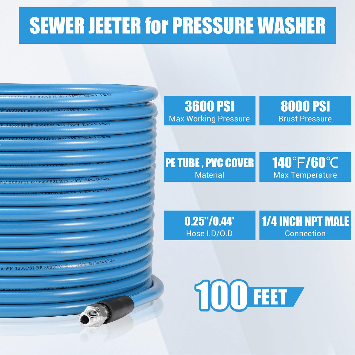RIDGE WASHER all-in-one sewer jetter kit for versatile drainage cleaning