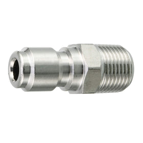 RIDGE WASHER 3/8-inch quick-connect socket pairs smoothly with hoses for rapid setup.
