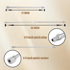 RIDGE WASHER stainless steel lance highlighting durability for tough cleaning