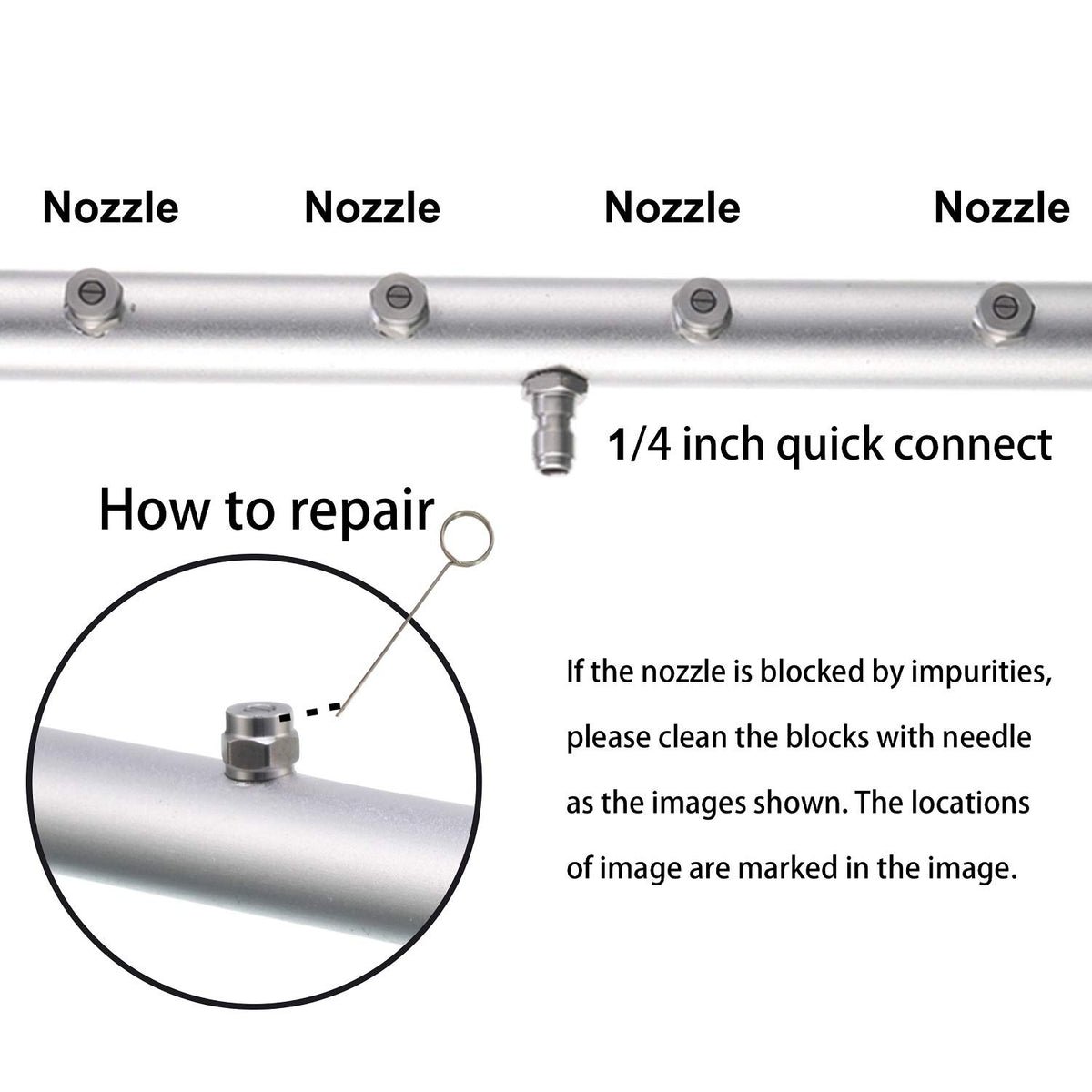 RIDGE WASHER two casters enable easy positioning and movement