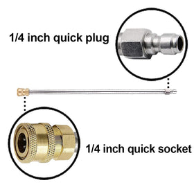 RIDGE WASHER two-pack extension wand, versatile for extended reach across vehicles and surfaces.