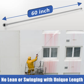 RIDGE WASHER universal quick connect enables easy attachment of accessories