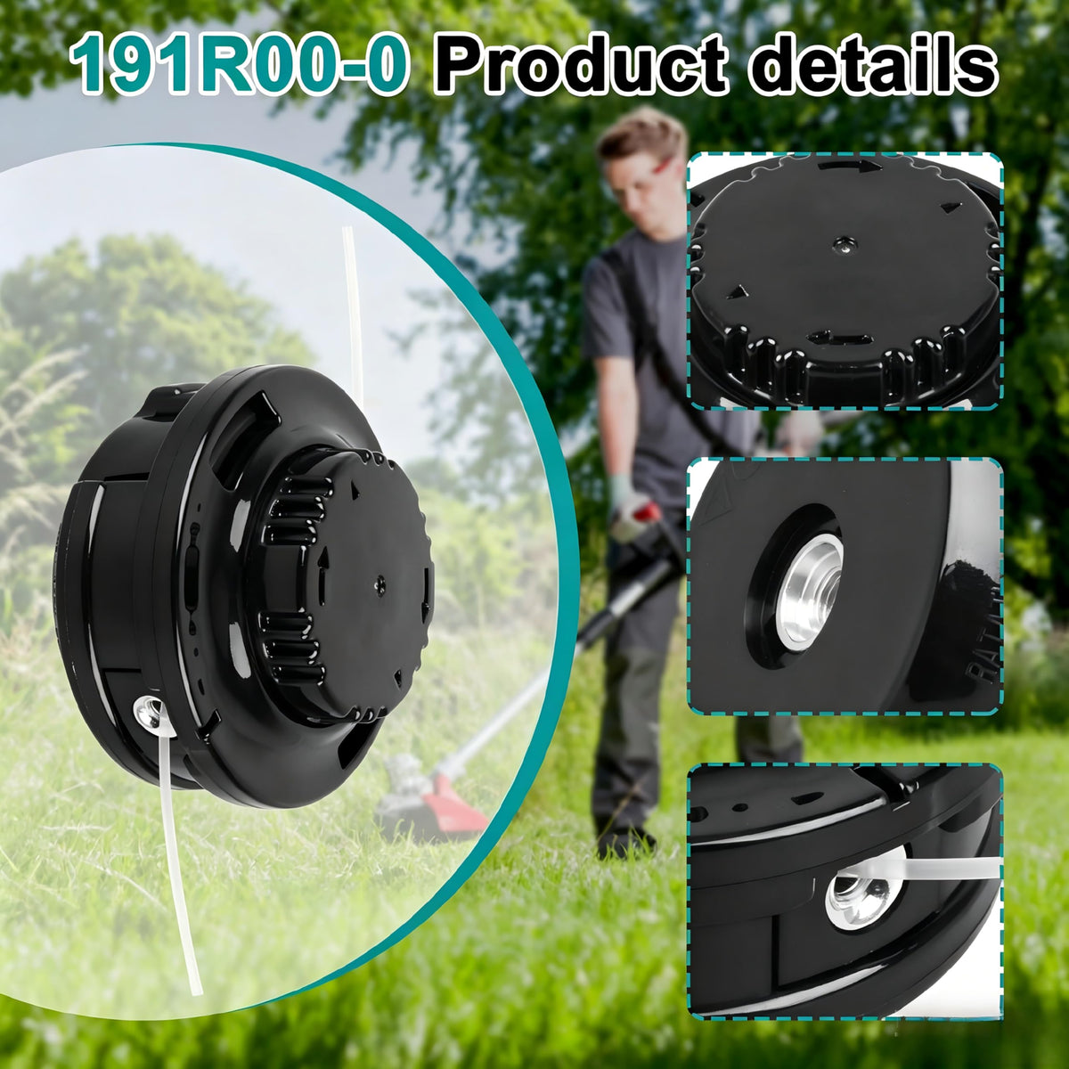 M10 x 1.25 LH arbor compatibility for Makita series support
