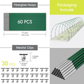 Rifny aluminum connectors and stainless clips showcase rust-free components for repeated use.