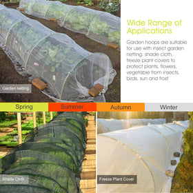 Rifny fiberglass rods material highlights durability and bendability for year-round support.