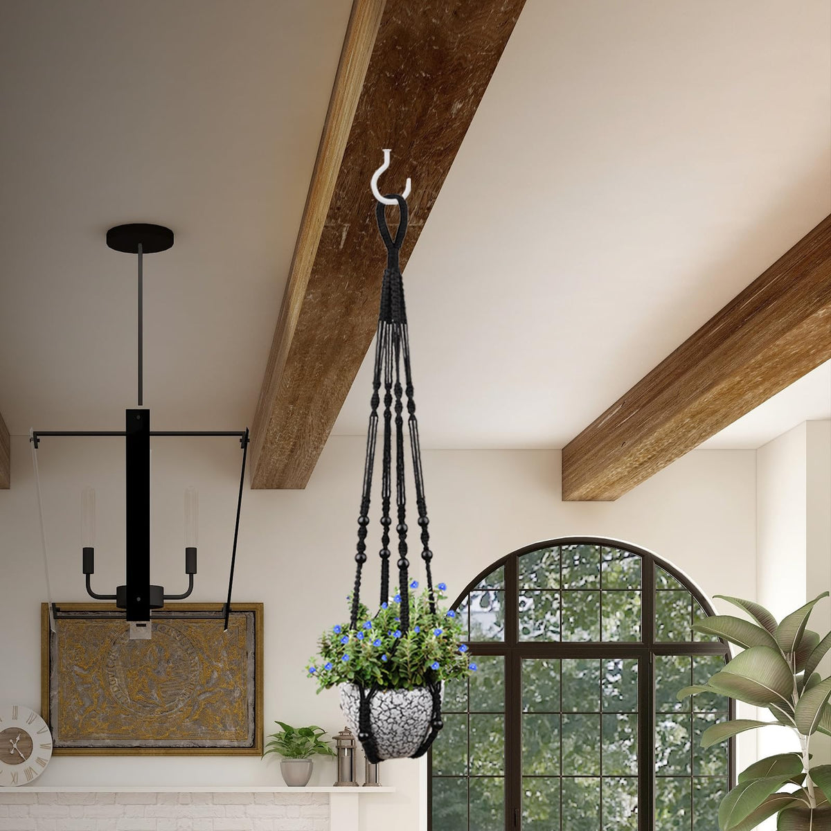 Ideal indoor boho display to brighten up corners and windows.