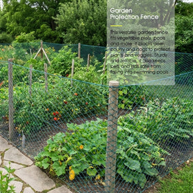 RIFNY twist ties enable quick and secure netting installation.
