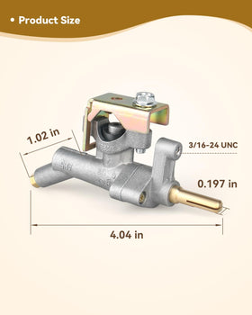 Rigshru valve-manifold built with durable materials for long-lasting grilling performance.