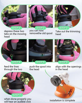 Rigshru replacement head for Stihl C2-2 ensures smooth feed