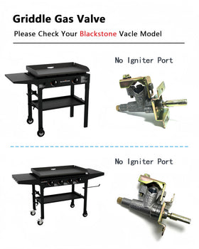 Rigshru two-pack burner valves for Blackstone 36-inch griddle