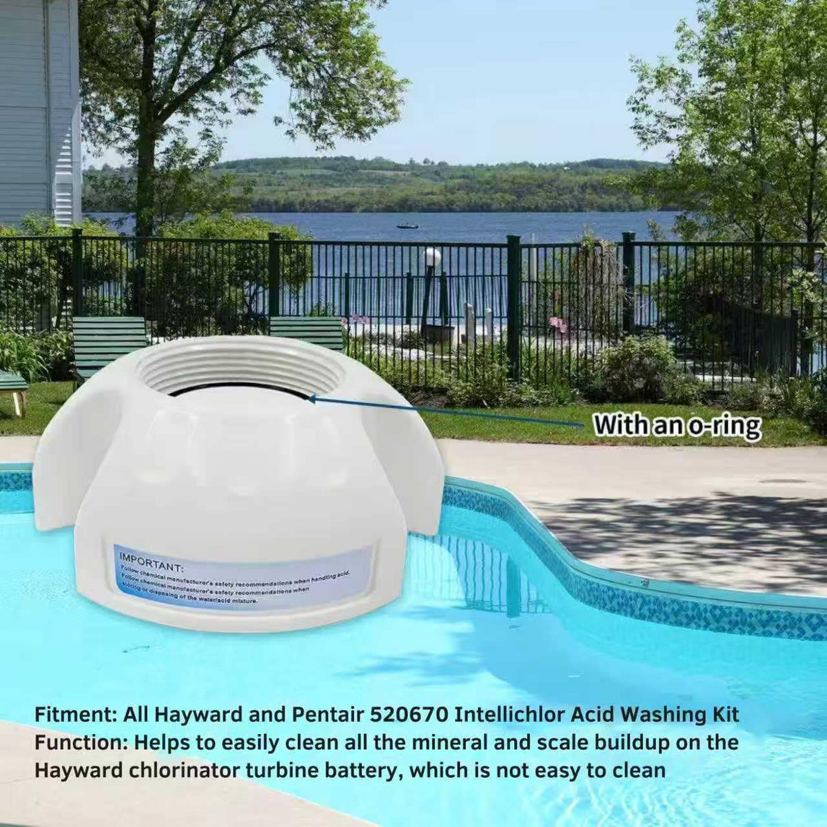 RILDWO cleaning cap demonstrates enclosed chamber for targeted scale removal