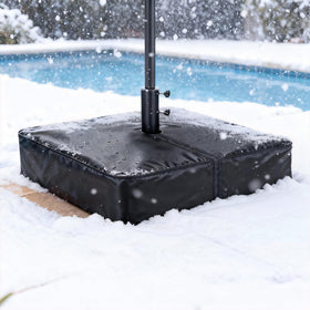 Rileytee base cover protects against dirt and leaves in outdoor areas