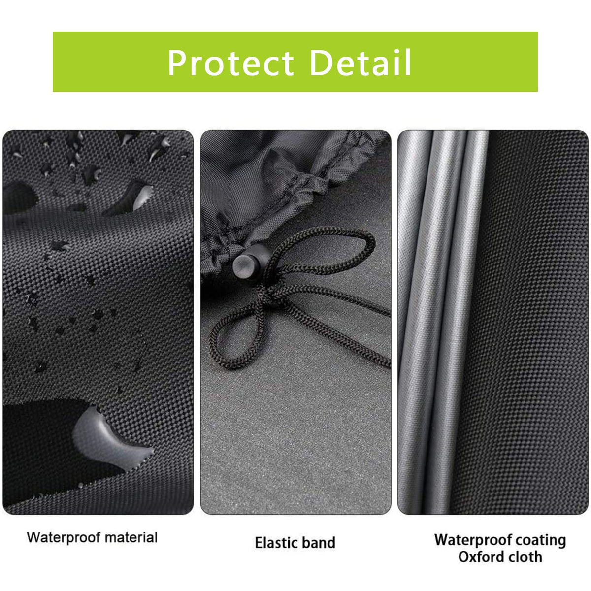 Rilime fire pit cover rectangular vented design promotes moisture escape