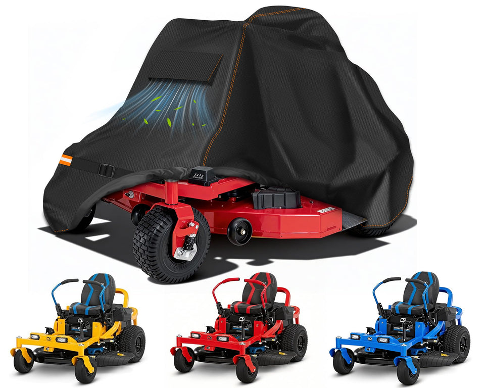 Rimwig Garden Zero Turn Mower Cover waterproof protection for rain and dust.