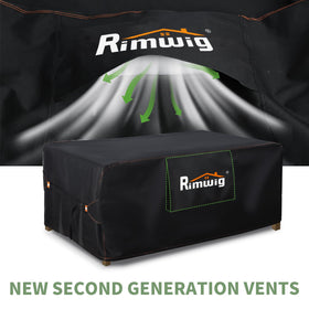 Rimwig patio-cover-various-sizes-coverage fits different outdoor sets.