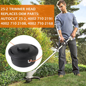 Rinlius 25-2 features double line bump feed for efficient trimming