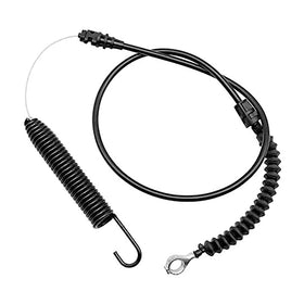 Rinlius deck blade engagement cable ready for replacement on riding mowers.