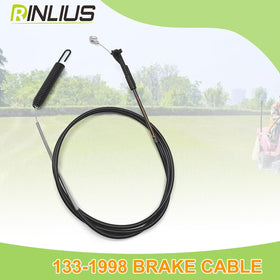 Rinlius 133-1998 OEM-style brake cable showing durable construction.