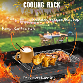 RINPIR professional long spatulas offer controlled handling for eggs and steaks