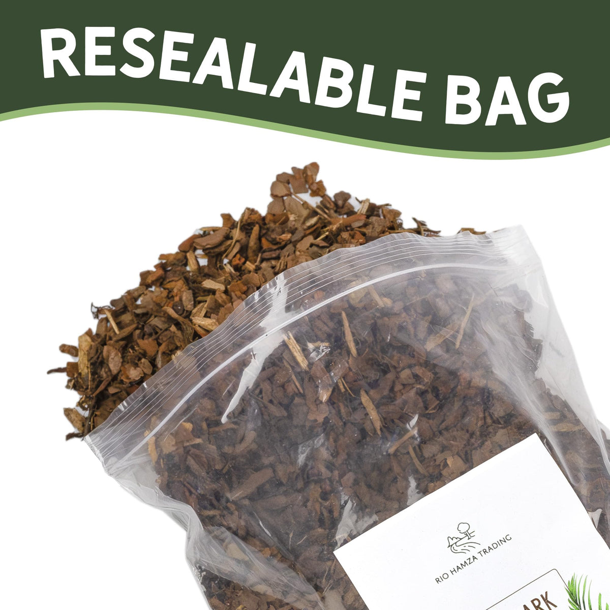 Rio Hamza Trading natural mulch with no added chemicals.