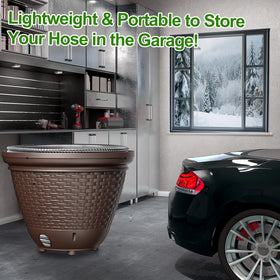 Riokko space-saving design hides hoses in a compact footprint.