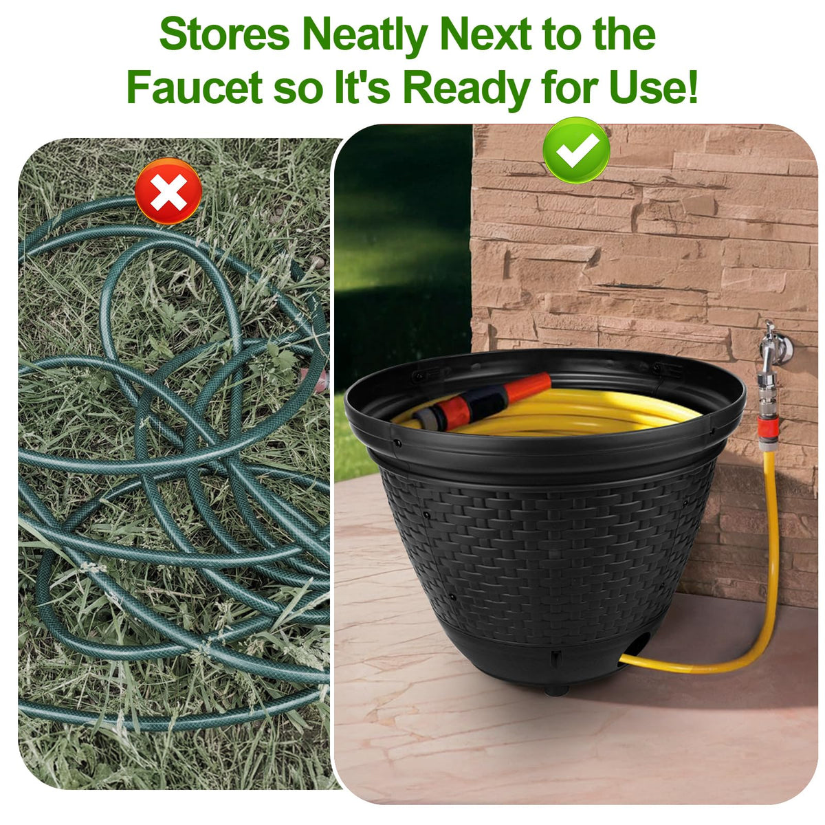 Riokko weather-resistant ABS construction keeps outdoor equipment protected.